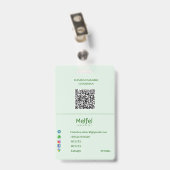 メラフェル バッジ (裏面 （クリップ付）)