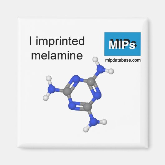 メラミンマグネットボールとスティックをインプリント マグネット (正面)