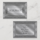 メラルクエレガントドーブII ビクトリアン 名刺 (正面/裏面)