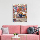 メランの悪魔の評議会 キャンバスプリント (インサイチュ (リビング))