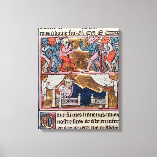 メランの悪魔の評議会 キャンバスプリント (正面)