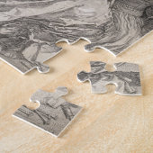 メランコリアI、版木、銅版、版画、アルブレヒト·ドゥラー ジグソーパズル (側面)