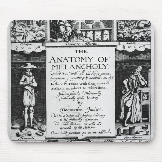 メランコリーの解剖学 マウスパッド (正面)
