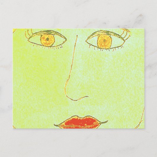 メラissaのポストカード ポストカード (正面)