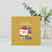 メリおもしろいークリスマス&ハッピーニューイヤースペインの シーズンカード (スタンド正面)