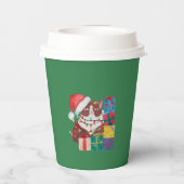 メリおもしろいークリスマス&ハッピーニューイヤースペインの 紙コップ (裏面)