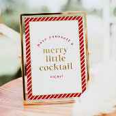 メリが自分でカクテルをメリー少し飲む ポスター