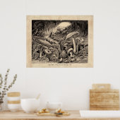 メリエールボヤージュダンラルーヌタブロー15ポスター ポスター (キッチン)