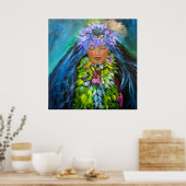 メリエ（昆虫）オオカバマダラ、モナークフラガール ポスター (キッチン)