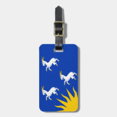 メリオネツィア州旗の荷物タグ ラゲッジタグ (正面縦)
