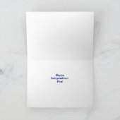 メリカおもしろいン·イーグル7月4日ビールと花火大会 カード (内部)