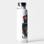 メリカガール7月4日グラムガールと星 ウォーターボトル (右面)