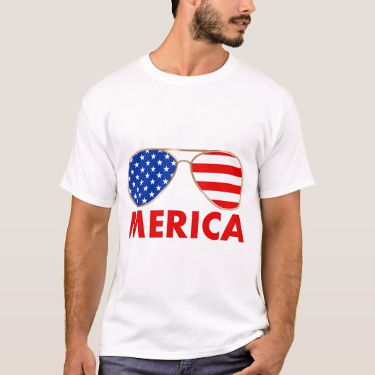 メリカサングラス Tシャツ (正面)