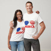 メリカサングラス Tシャツ (ユニセックス)
