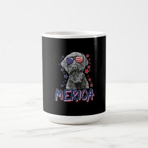 メリカジャイアントシュナウザー犬7月の米国ギフト4th コーヒーマグカップ