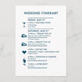 メリカスタムサ結婚の地図ウェルカムカード エンクロージャーカード