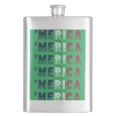 'メリカスターズ+ストライプ フラスク (正面)