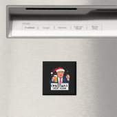 メリカトランプ、再びクリスマスを素晴らし作る マグネット (インサイチュ (食洗機))
