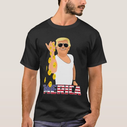 メリカトランプ Tシャツ (正面)