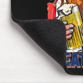 メリカ7月4日に再び男性素晴らしがBを飲む マウスパッド (コーナー)