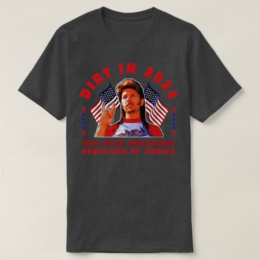 メリカ・ジョー・ダート Tシャツ (デザイン正面)