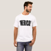 「メリカ！( America ) ...うん！ Tシャツ (正面フル)