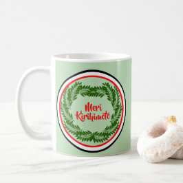 メリキリヒメテマオリメリークリスマス コーヒーマグカップ
