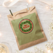 メリキリヒメテマオリメリークリスマス フェイバーバッグ (クリップ留めされた状態)