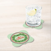 メリキリヒメテマオリメリークリスマス ペーパーコースター (インサイチュ)