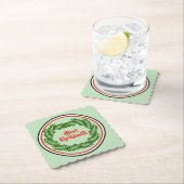 メリキリヒメテマオリメリークリスマス ペーパーコースター (インサイチュ)