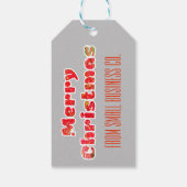 メリキリヒメテメリークリスマスアオテアロアNZキウイ ギフトタグ (裏面)