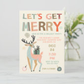 メリクリスマスパーティー スウェーターをゲットしよう 招待状 (スタンド正面)