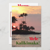 メリクリスマス シーズンカード (正面/裏面)