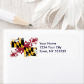 メリグランジランド州旗 ラベル (インサイチュ)