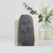 メリシヒク2世のクドゥル ポストカード (スタンド正面)