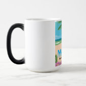 メリスペインのラ自治都市旅行ポスター。 モーフィングマグカップ (左)