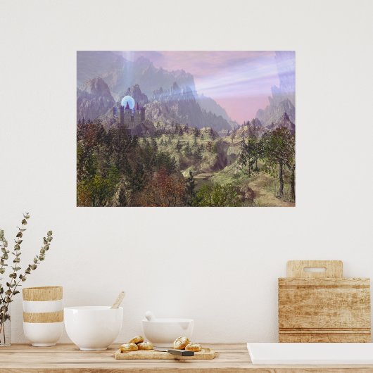 メリズドス城 ポスター (キッチン)