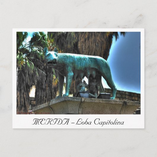 メリダロバキャピトリナ ポストカード (正面)