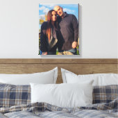 メリッサとスティーブ キャンバスプリント (インサイチュ (寝室))