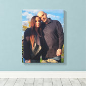 メリッサとスティーブ キャンバスプリント (インサイチュ (ウッドフロア))