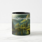メリッサのモーニングコーヒーのカスタマイズパーソナライズされた可能 マグカップ (中央)
