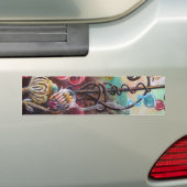 メリッサの庭。詳細 バンパーステッカー (車上)