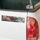 メリッサの庭。詳細 バンパーステッカー (トラック上)