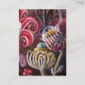 メリッサの庭。詳細 名刺 (裏面)