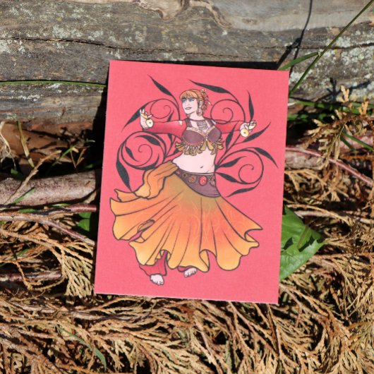 メリッサオータムーブリーズベリーダンサー ポストカード