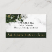 メリッサ1名刺 名刺 (裏面)