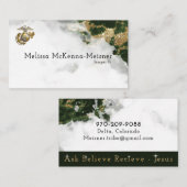 メリッサ1名刺 名刺 (正面/裏面)