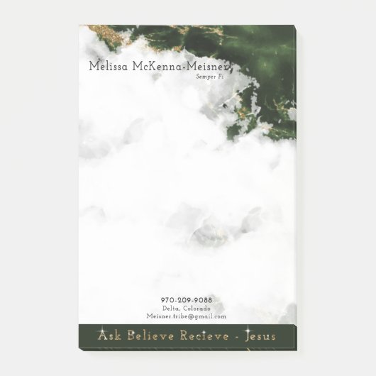 メリッサ1 ポストイット (正面)