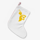 メリッサ スモールクリスマスストッキング (正面 (吊り時))