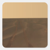 メリディアニの平野のパノラマビュー スクエアシール (正面)